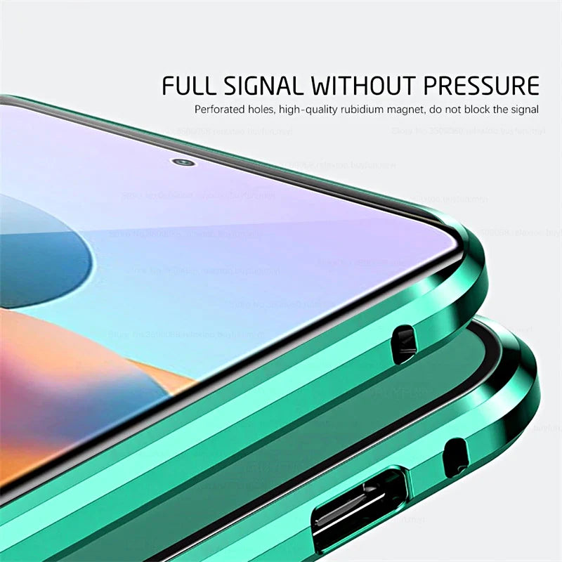 📱Magnetic Tempered Phone Case for Samsung