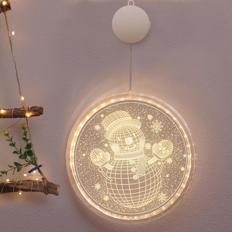 3D Christmas Hanging Lamp