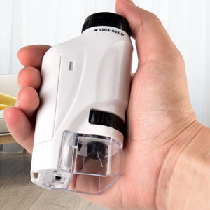 😍Hot Sale-50% OFF😍Protable LED Lighted Microscope
