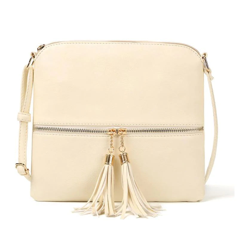 Medium Crossbody Bag with Tassel