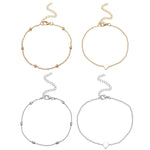 Fashion Heart Anklets for Women