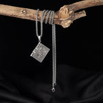 Sterling Silver Tiny Bible Necklace