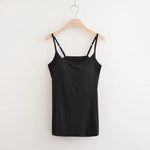 Loose-fitting Tank Top With Built-in Bra
