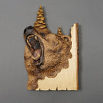Animal Carving Handcraft Wall Decoration