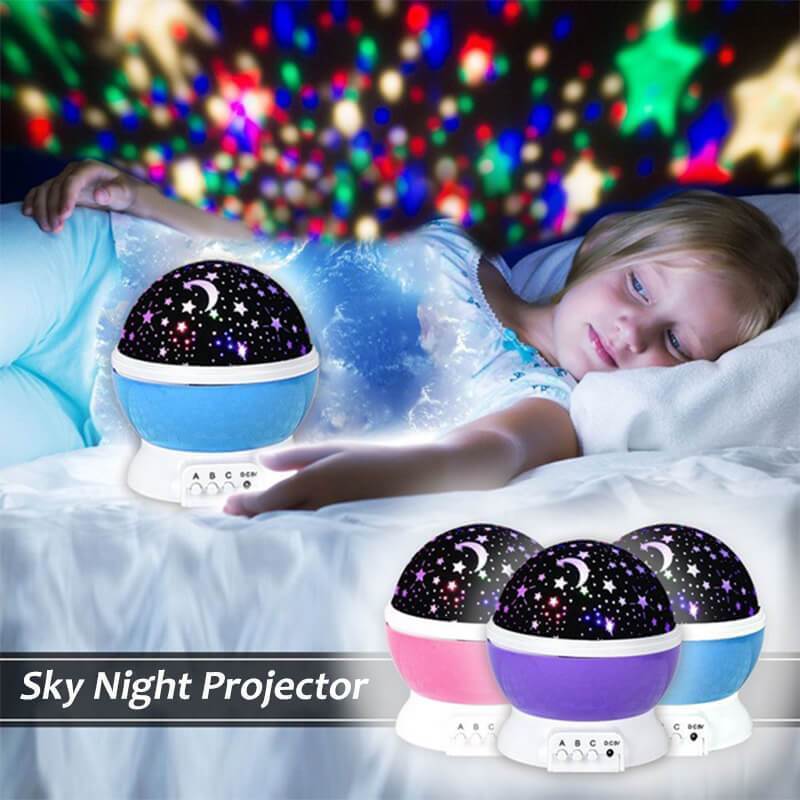 Night Light Romantic Starry Sky LED Projector Lamp