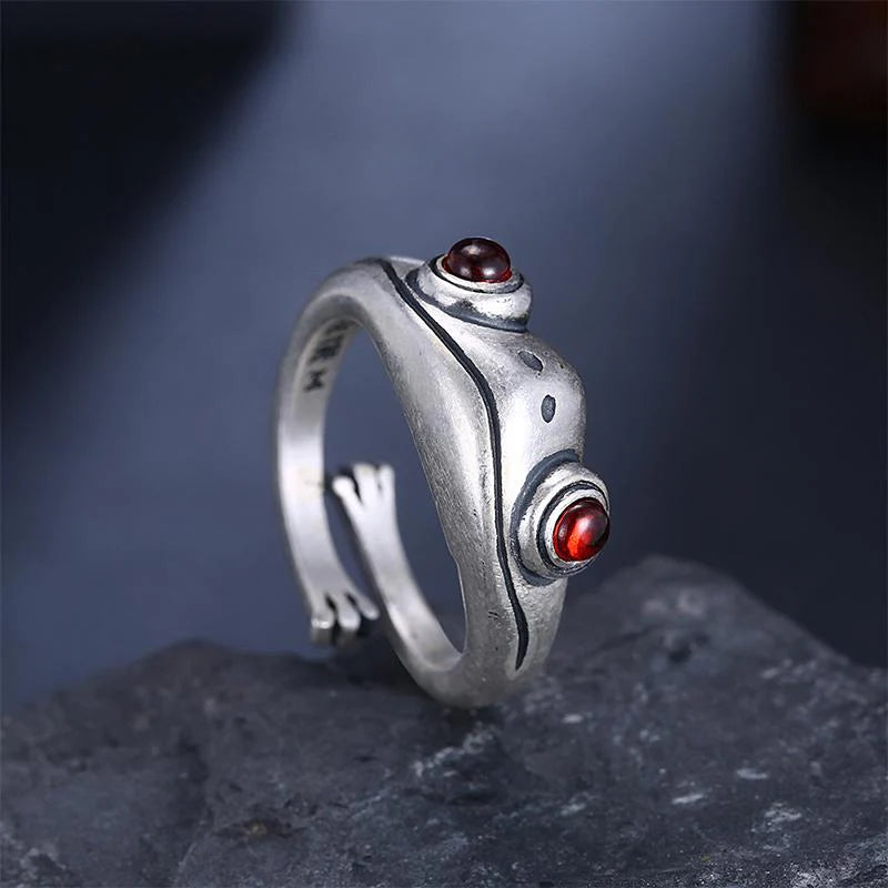 Vintage Unisex Frog Ring