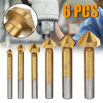 Metal Three Edges Chamferer (6 PCs)