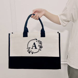Letter Canvas Bag