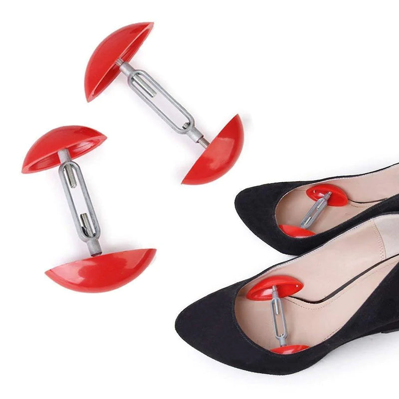 Mini Adjustable Shoe Trees Plastic Women Mini Shoes Keepers Support Care Stretcher Shoe Shapers Shoes Expander Extender