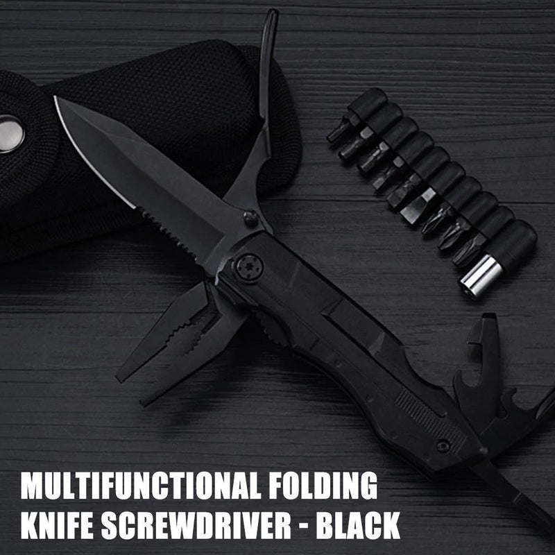 Convenient Multifunctional Folding Knife Screwdriver