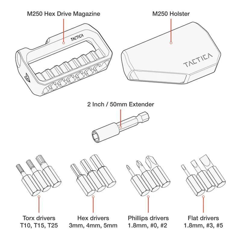M250 Hex Drive Toolkit