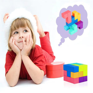 3D Magnetic Cube Building Blocks