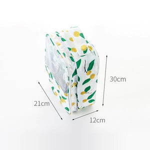 Foldable Waterproof Travel Shoe Bag - Holds 3 Pair of Shoes
