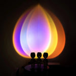 Romantic Modern Robot Sunset Lamp