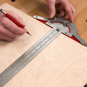 Adjustable Woodworkers Edge Rule