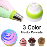 Tri-Color Icing Coupler (9 PCs)