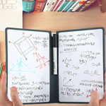 Smart Reusable Leather Notebook
