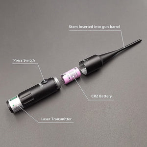 😎Adjustable Red Laser Bore Sighter Kit