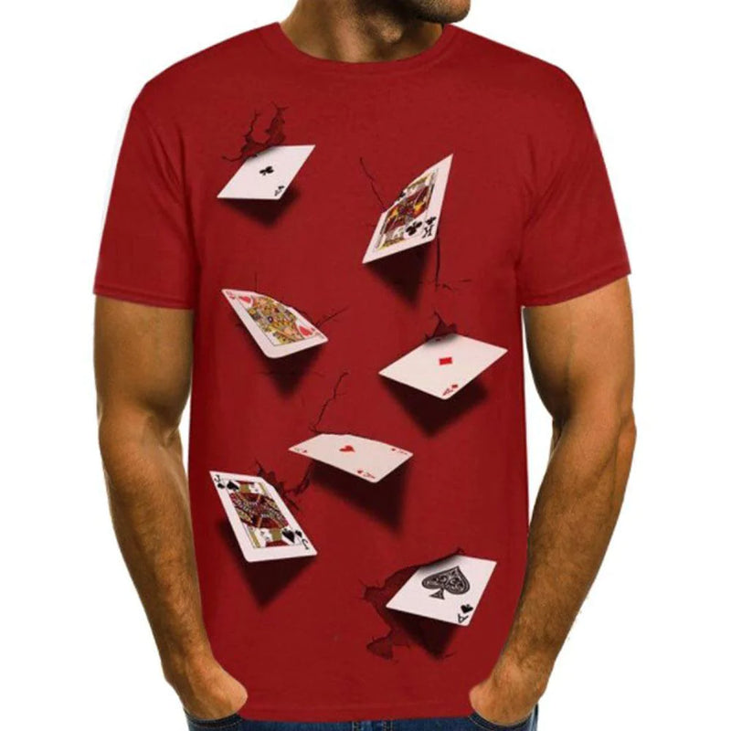 3D Printing Playing Cards T-Shirt