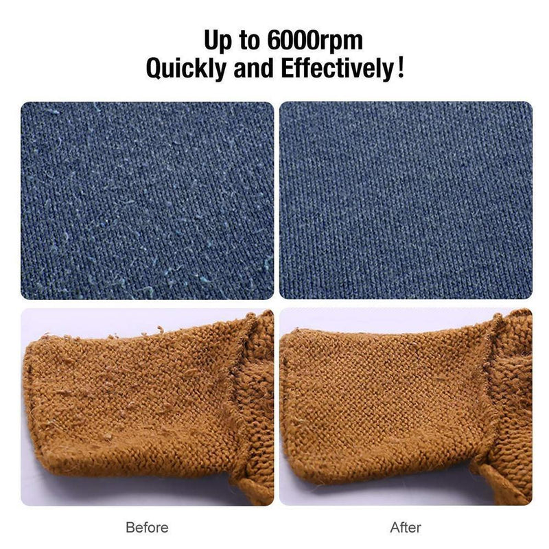 Electric Fabric Lint Remover + Universal Plug