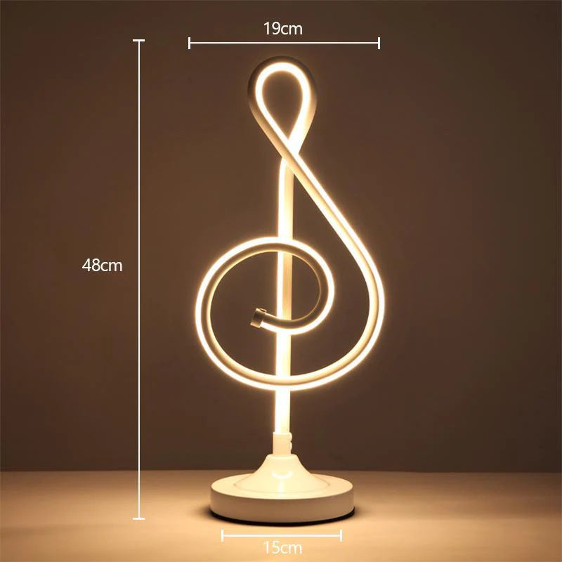 Musical Note Lamp