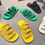 Elastic Braided Slippers
