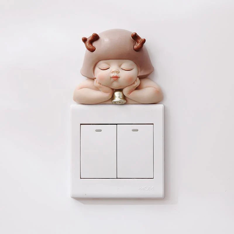 3D Resin Switch Sticker