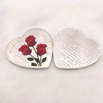 Rose Heart-Shaped Commemorative Coin