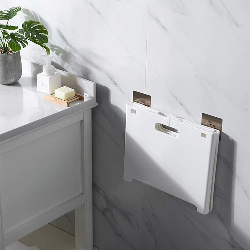 Punch-Free Folding Storage Basket