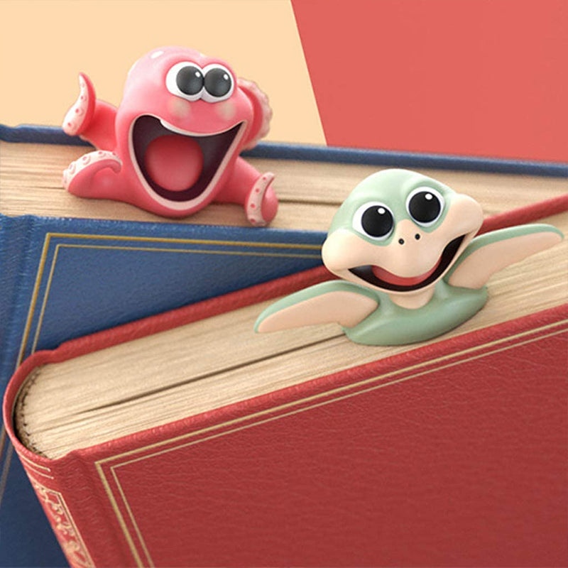 3D Stereo Sea Animal Bookmark