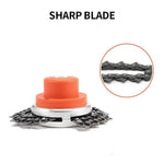 Garden Grass Stainless Steel Chain Trimmer Head