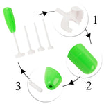 Hammer Style Hollow-Out Veggie Drill (1 Set)