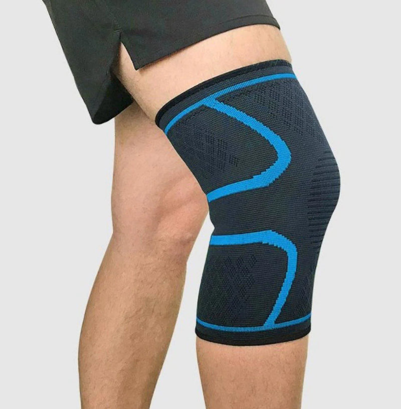 Elastic Knee Brace, Anti Slip Knee Support Compression Sleeves