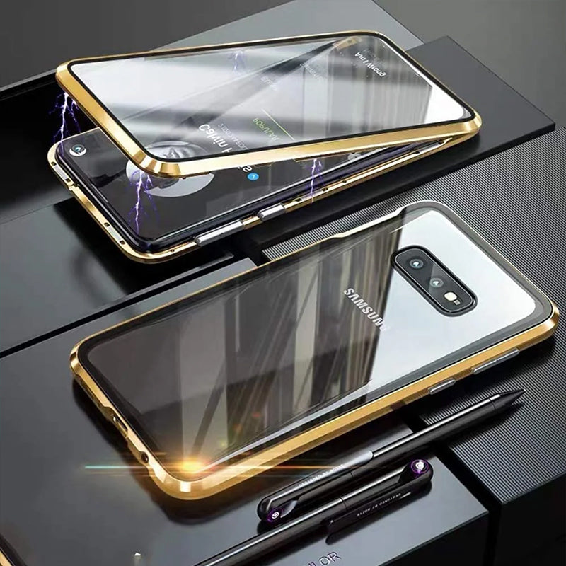 📱Magnetic Tempered Phone Case for Samsung