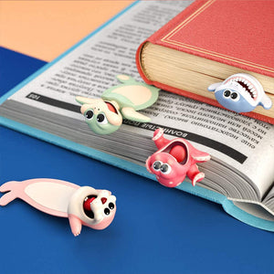 3D Stereo Sea Animal Bookmark
