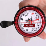 Compass bicycle bell