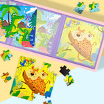 3-in-1 Magnetic Jigsaw Puzzle Book