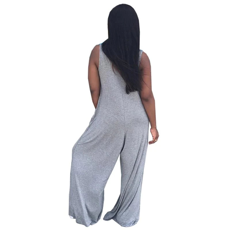 Fashion loose jumpsuit