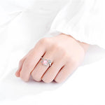 Rhinestone Fox Ring