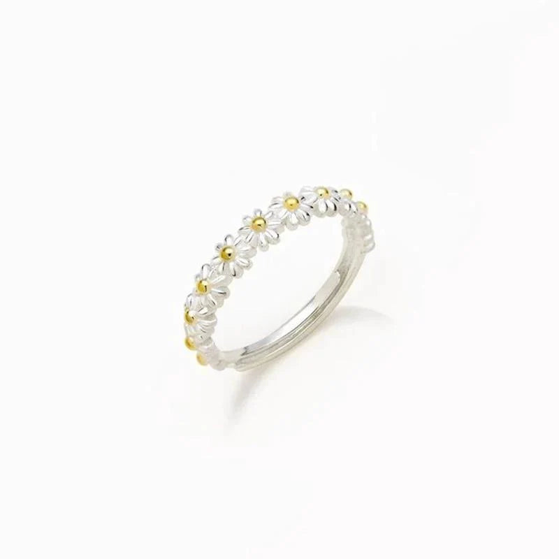 Adjustable Daisy Ring