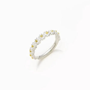 Adjustable Daisy Ring