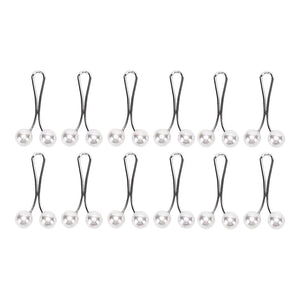 Multicolor Headscarf Pearl Pins