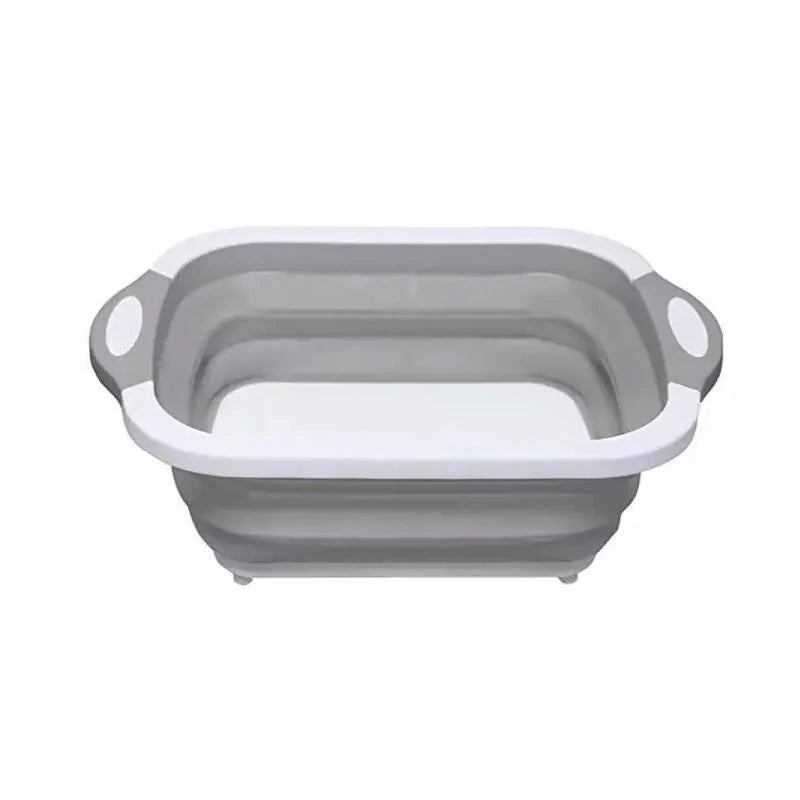 Portable Multi-function Collapsible Dish Tub