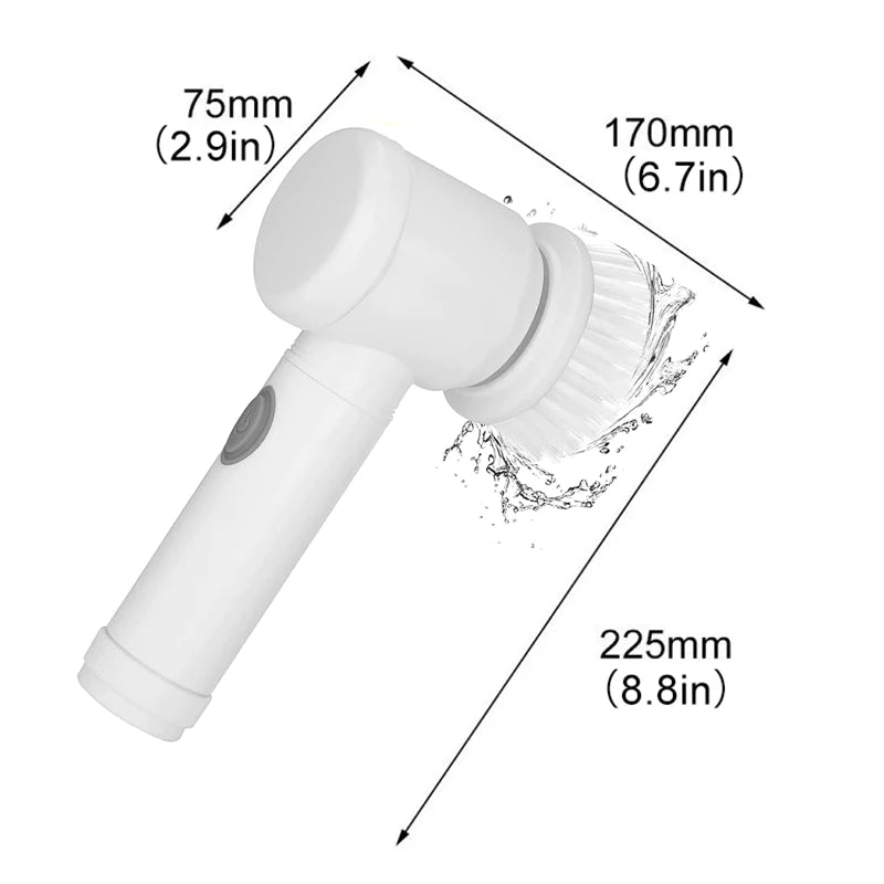 Saker Rechargeable Electric Cleaning Brush